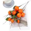 New Year Fortune Bucket: DIY Pomegranate, Persimmon & Apple Floral Arrangement with Foam Berries