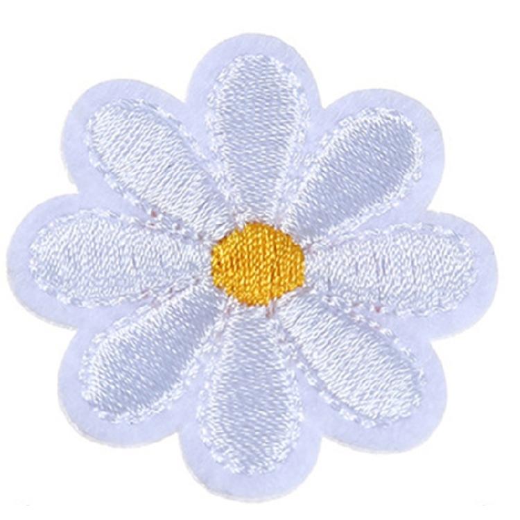 Set Of 28 Embroidery Flower Appliques Flower Iron on Applique Flower Sew On Patches Applique Sew On Clothing Patches