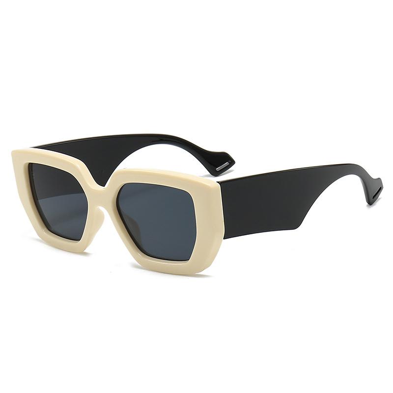 Trending Products 2024 New Arrival Female Eyewear New Fashion High Quality Large Metal Frame Women Men Sunglasses