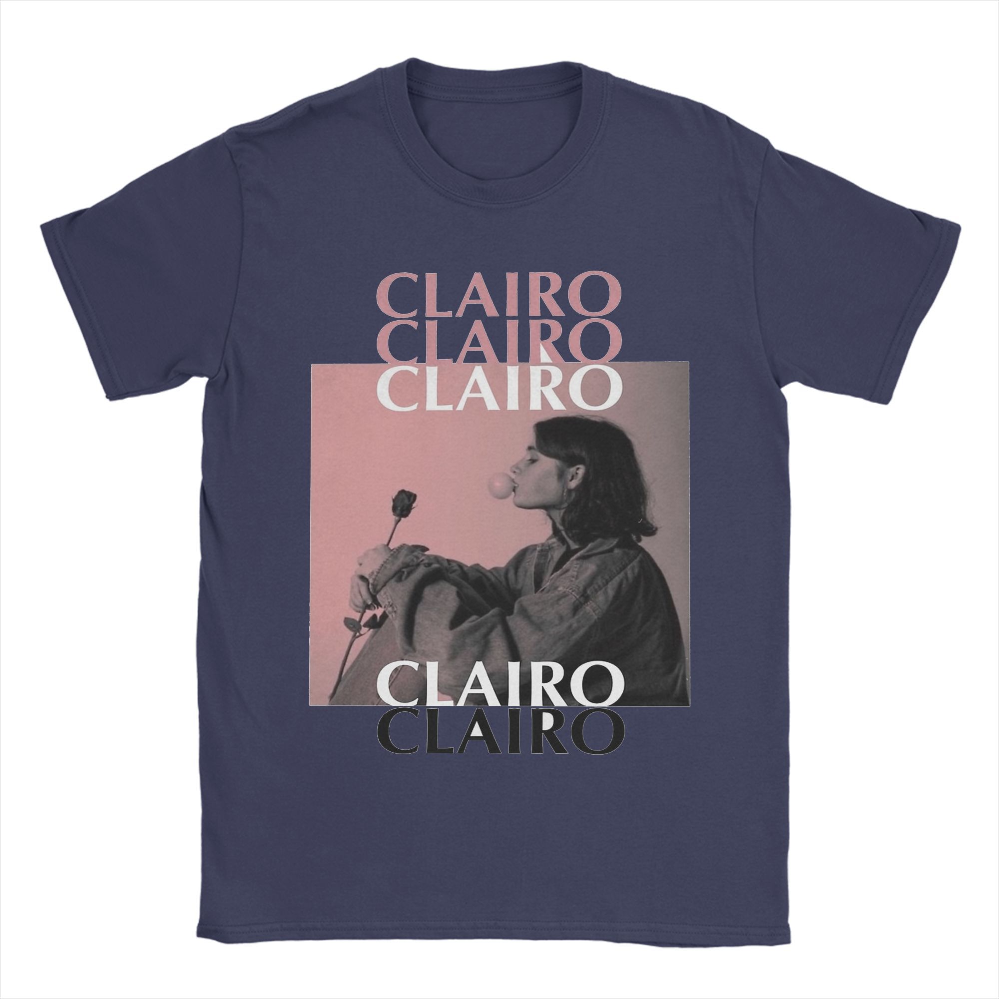 

Singer Clairo Pretty Girl T-Shirts for Men Funny Pure Cotton Tee Shirt Crew Neck Short Sleeve T Shirts Adult Clothes 4XL