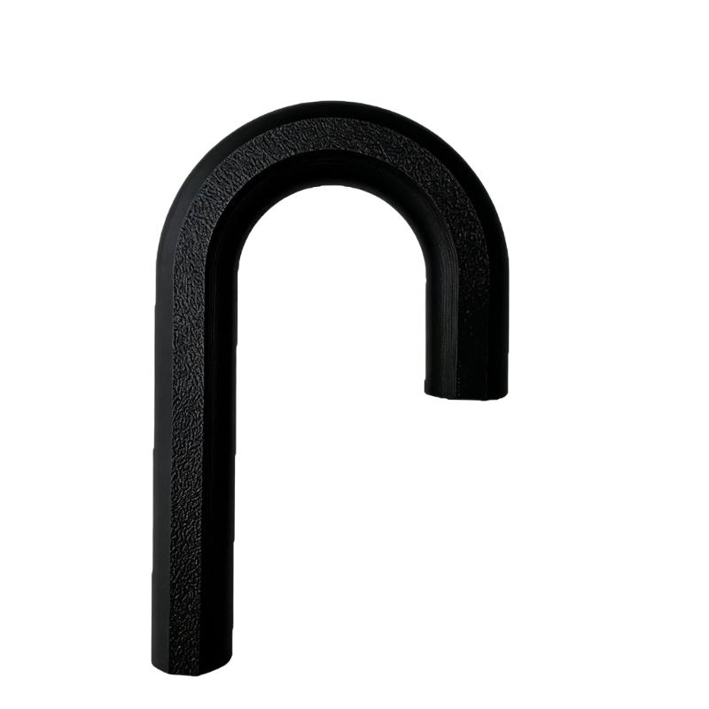 Brake Hose Guide Organizer, Plastic Open Channel Routing Piece for Cleaner Hose Placement in Service Work Use Aid