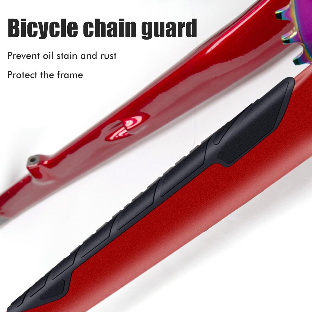 Protector Chainstay Bicicletă Plastic Bicicletă Cadru Protecții Lanț Pad pentru Bicicletă Montană Bicicletă Rutieră
