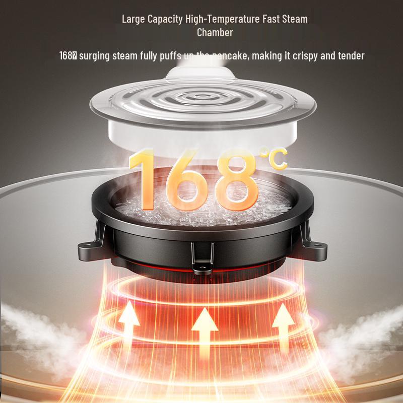 Supor Smart Electric Griddle: Upgrade Large, Liftable, Double-Sided Heating, Removable, Washable, for Pancakes.