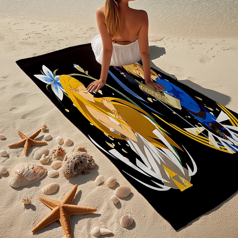 Owl's Wisdom: A Hero's Journey Beach Towel, Super Soft Microfiber, Gift for Her/Him, Birthday, for Pool, Beach, Travel, Home Decor Fan gifts