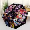 1 PC Automatic Folding Umbrella - One Piece Anime Pattern Portable Foldable Design With 8 Ribs Christmas Birthday Gifts