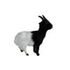 Simulation Goat Plush Toys Cute Goat  Figurine Ornament Goat Plush Doll  Yard