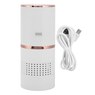 USB Profesyonel Taşınabilir Araba Hava Temizleyici Mini Ev Tipi Masaüstü Hava Temizleyici Beyaz