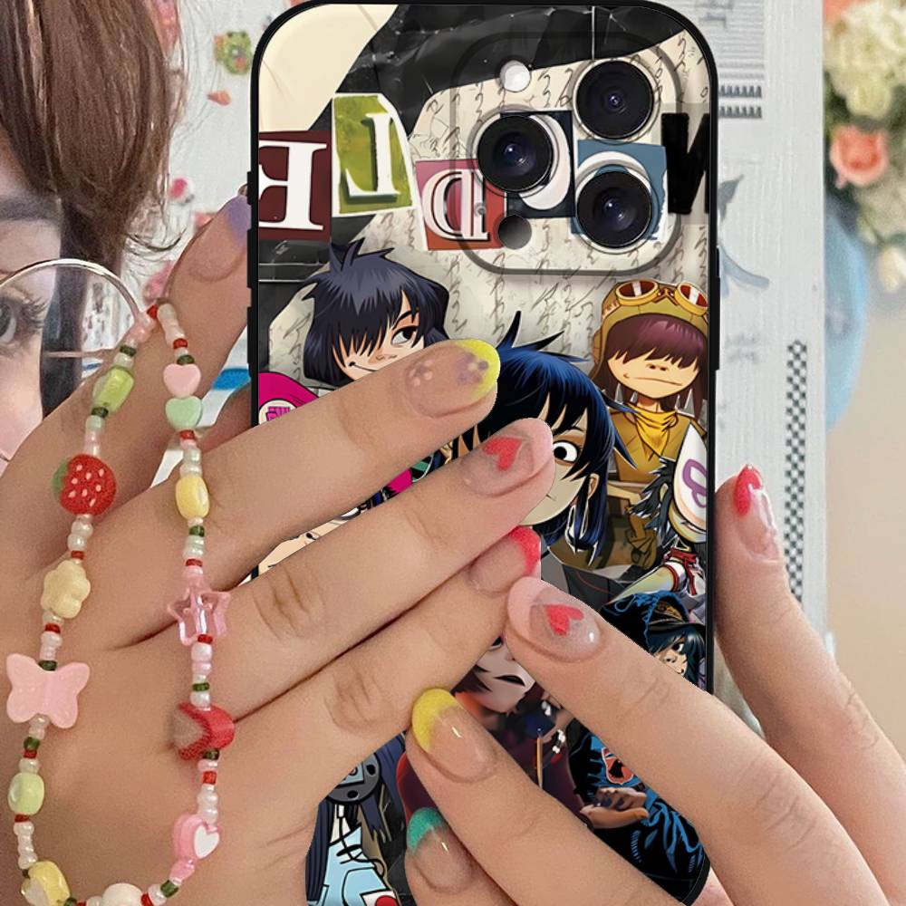 G-GorillazS Band Phone Case For IPhone 17 16 15 14 13 12 11 PRO MAX PLUS Mini TPU Soft To Skin-friendly Case