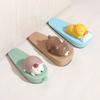 Cartoon Animal Safety Silicone Door Stop Stoppers Block Wedge Doorstops Home Office Door Rear Retainer Anti-collision Stop