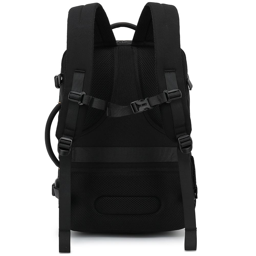 Eaqual To 20 Inch Suitcase 38 L Expandable Portable Men Backpack Large-capacity For 17/17.3 Inch Laptop, USB Charging,180° Open