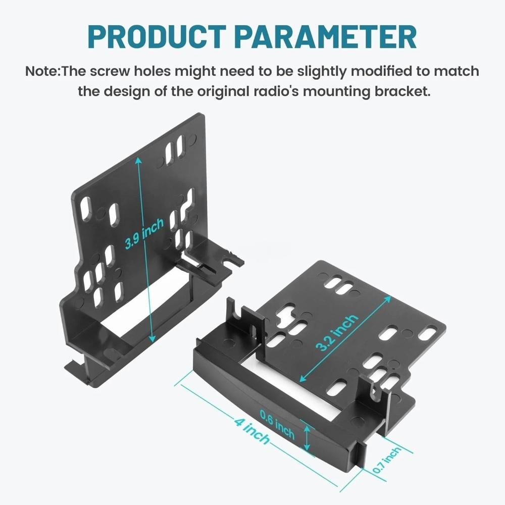 Car Stereo Install Bracket Mounting Kit ForJEEP Jeep Compass Jeep Wrangler Geely Car Audio Video Navigation Panel Frame