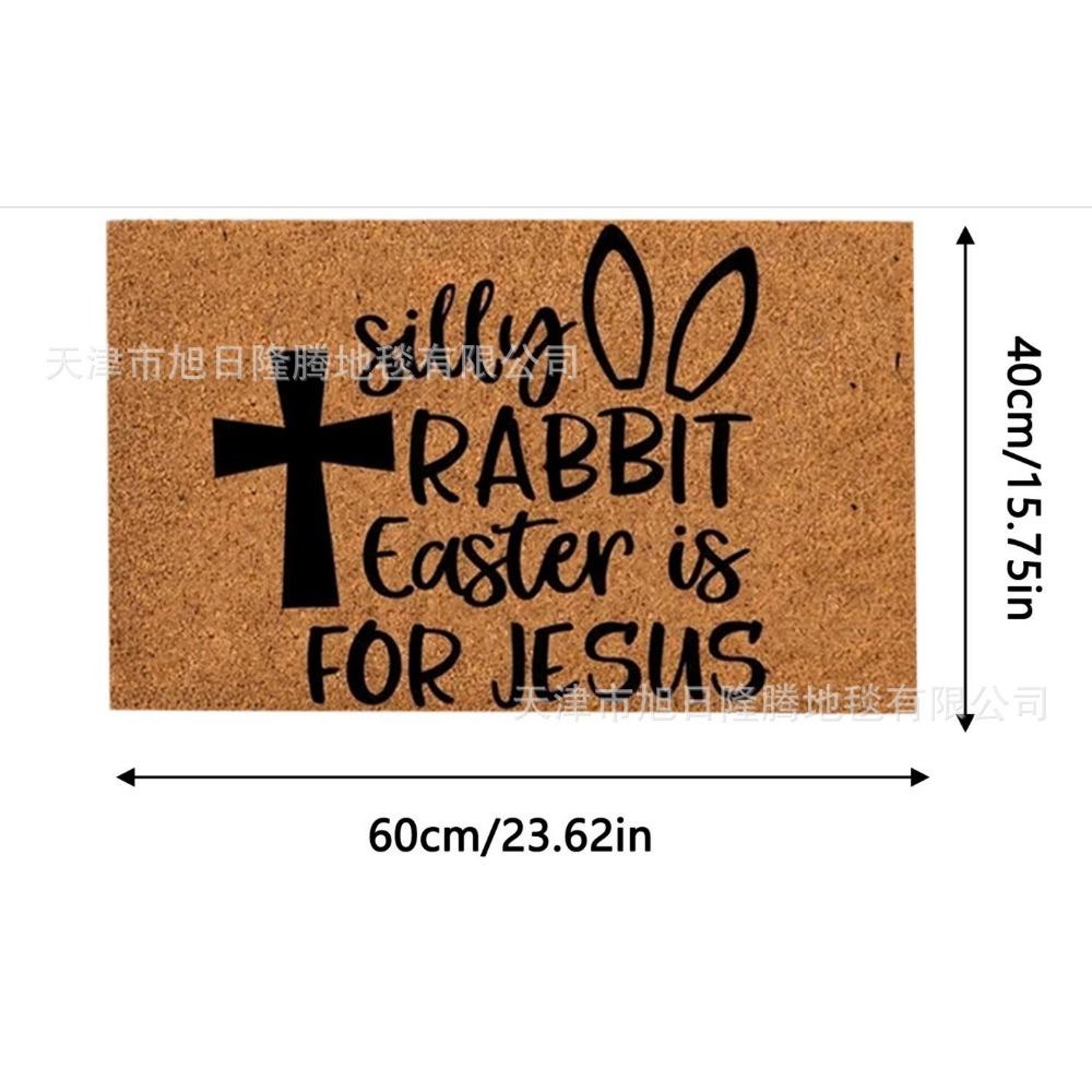 

2 шт. Рождественский снеговик Санта-Клаус спальня прихожая ковер нескользящий кристальный бархатный коврик 40*60cm