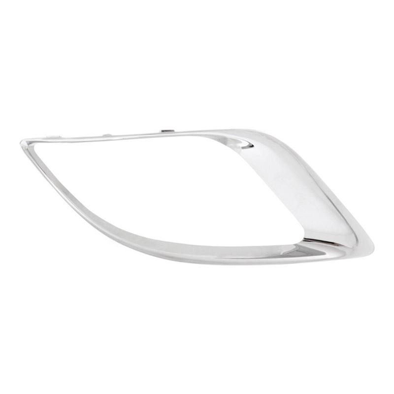 Front Fog Light Cover Bezel Trim For 2014-2018 Dodge Durango Driver And Passenger Side Silver LH