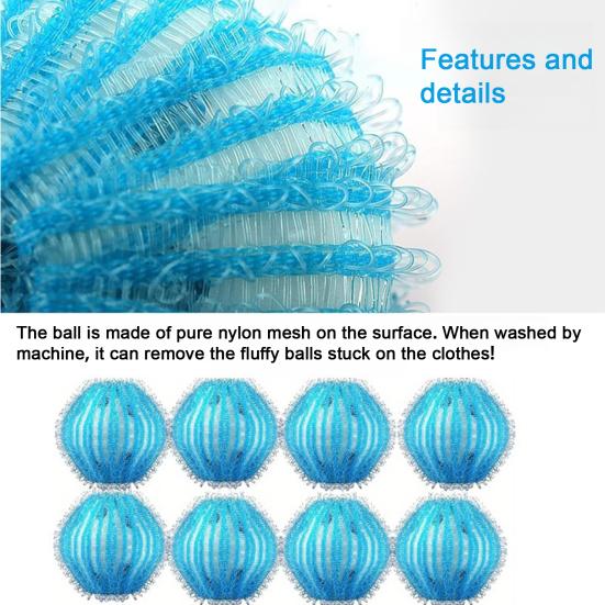 12Pcs Anti-Hair Washing Machine Ball, Hair Catcher Washing Machine, Anti Hair Washing Machine, Reusable Hair Catcher Washing Machine for Clothes,