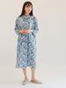 Montis Sun Pocket Long Shirt Dress Blue