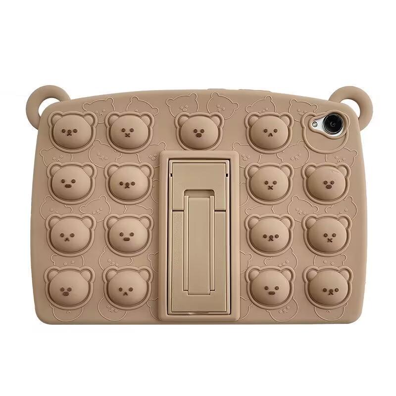 Cartoon Unicorn Astronaut Pig Kids Bubble Case pro Samsung Galaxy Tab A8 10.5 SM-X200 X205 S6 A7 Lite T500 P610 T290 T220 silikonový obal na tablet