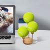 1 Satz Holz Baseball Ausstellungsständer 3 Bälle Show Halter Multifunktion Tennis Golf Sportbälle Basis Desktop Rack Baseball Enthusiast Geschenk