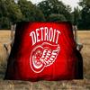 Red Wings Flannel Blanket, Use for Birthday/Holiday Gift, Soft Blanket for Sofa/Bed/Camping/Office/Tourism Use,All Seasons