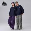 Kappa Unisex Embroidered Round Neck Knit Sweatshirt K0FW2WT18