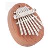 8 Keys Kalimba Mahogany Wood Alloy Steel Key Portable Thumb Piano Mini Finger Musical Instrument for Beginner