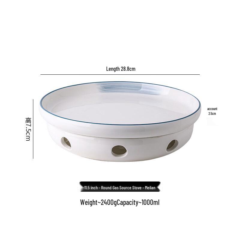 Ceramic Candle Heating Warming Plate
