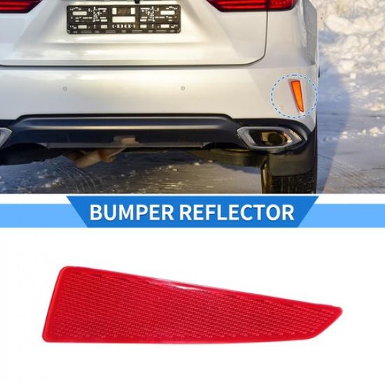 Rear Right Bumper Reflector No.8191048050 for Lexus RX350 2016-2019 Red