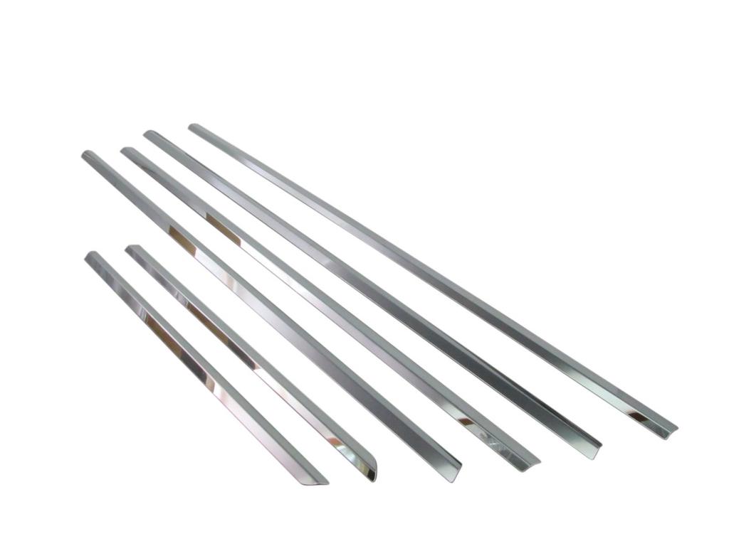 BRIGHTZ Nerezové lišty oken s povrchovou úpravou Ultra-Mirror pro Land Cruiser (6dílná sada) 200/202 (UZJ200W, URJ202W, UZJ200, URJ202, UZJ, URJ, J200,