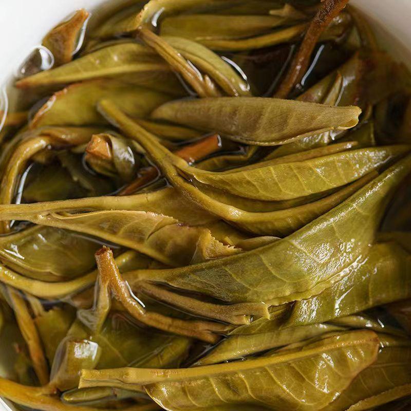 125g Puerh Raw Tea Jingmai Bulang Pu'er Green Tea Loose Package Pu-erh Tea Slim