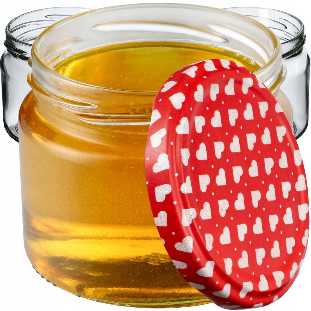 KADAX Sonka 330ml Preserve Jars 10pcs 82mm + Lids