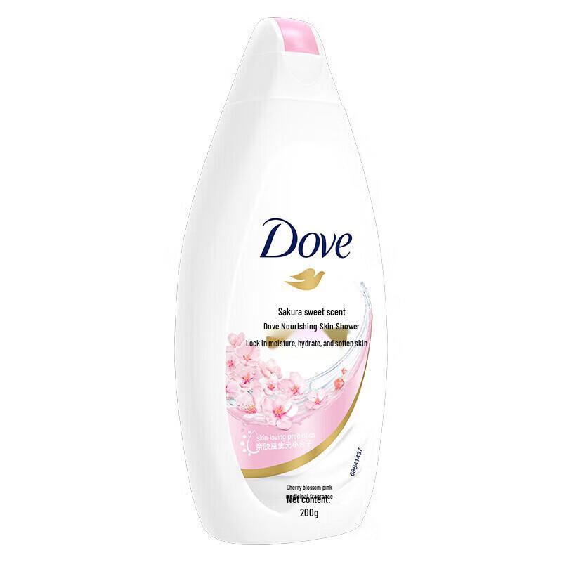Dove Cherry Blossom & Coconut Body Wash & Exfoliating Scrub Set