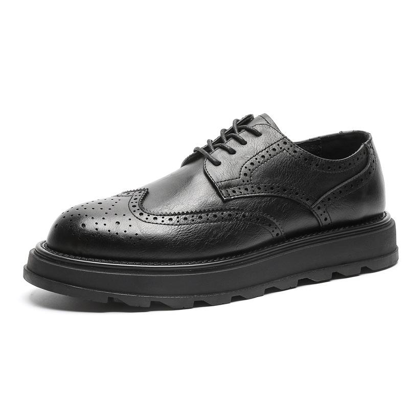 Men's Versatile Leather Shoes: 2025 Summer Casual & Formal Fashion