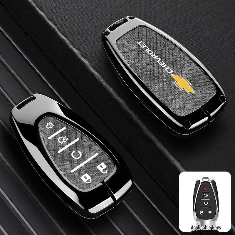 Chevrolet Key Case for Equinox, Malibu XL, Trax, Trailblazer, Orlando, Monza - Car Shell Cover
