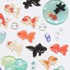 Drop Stickers Drop Cute Summer-themed [Goldfish] Stickers, Decals, Glitter, Decoration, ST-506