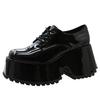 Chunky Platform Wedge Pumps For Women  New Spring Summer Goth Punk Lolita Mary Janes Women Shoes Party Comfy Ladie Loafers