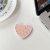 Flip Cover Love Mirror Mobile Phone Decoration Paste Desktop Support Watching Drama Epoxy Sequins Xiaoqing Fresh Wind Women'S Models