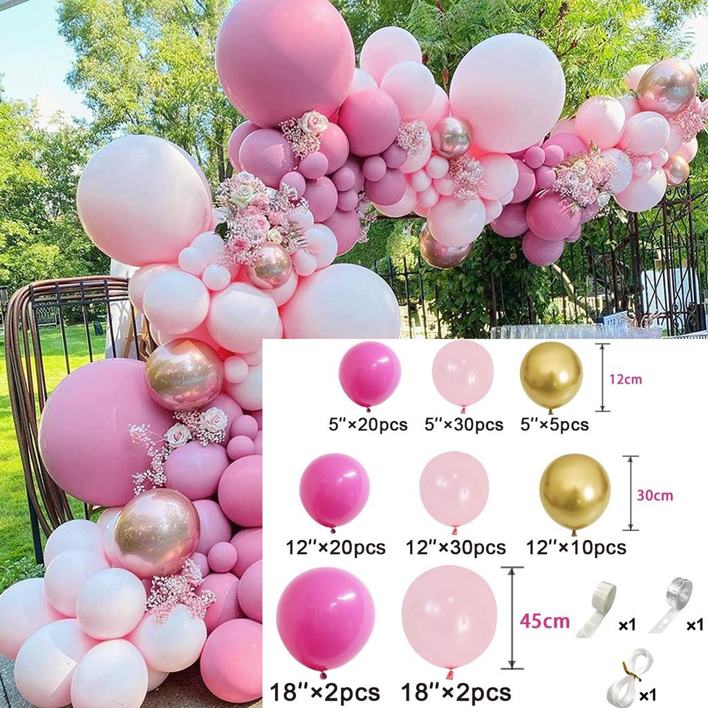 Balloon Set Wedding Birthday Party Arrangement Balloon Set Party Decoration Balloon Chain Set