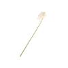 6 Head Artificial Phalaenopsis Orchid Flowers Fade Resistance Faux Orchid Stems for Vase Home Decor White
