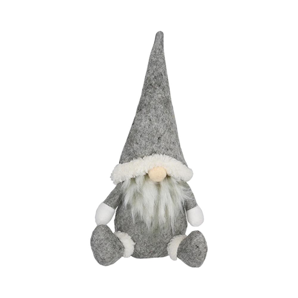 Chrismas Decoration Handmade Christmas Gnome Red And Green Swedish Gnome Santa Figurine Festival New Year Paty Gifts Table Decor
