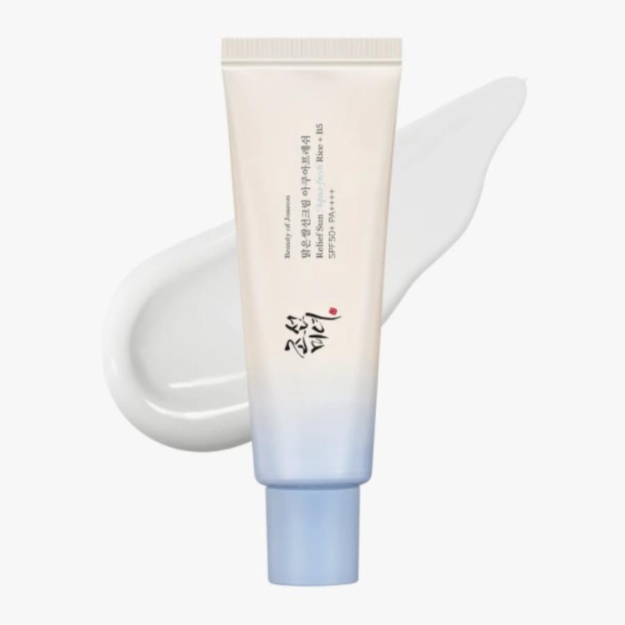 

Beauty of Joseon Relief Sun Aqua-fresh Rice+B5 (SPF50+ PA++++) 50mL