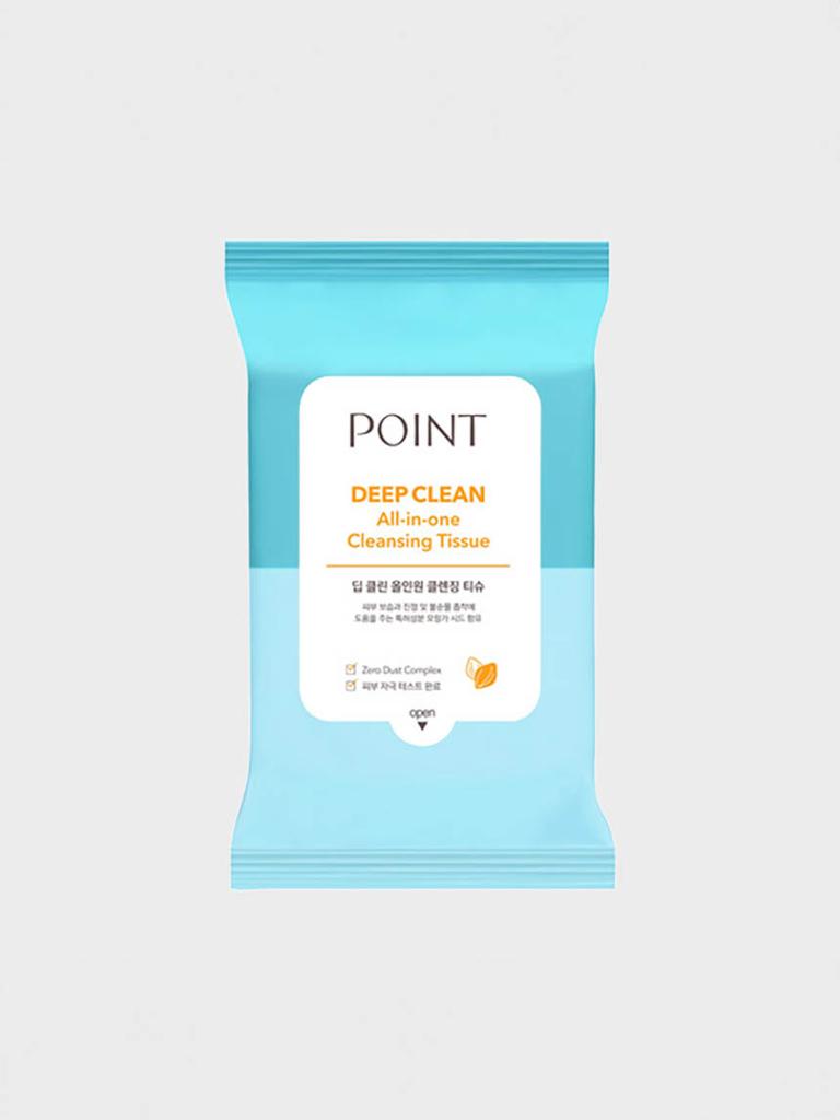 Deep Clean All-in-One Facial Cleansing Wipes 30 Count