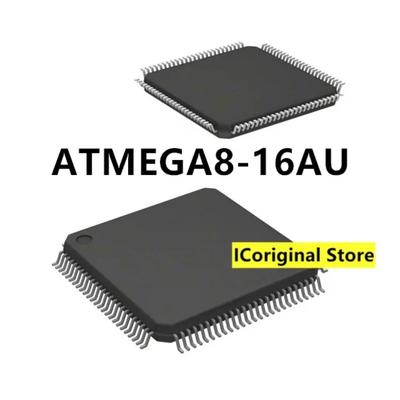 5pcs ATMEGA8-16AU New And Original ATMEGA8A-AU 8-Bit Microcontroller Chip 8-16AU Electronic Components QFN32 ATMEGA8