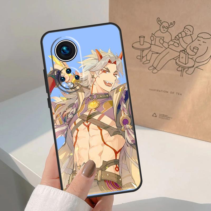 Arataki Itto Genshin Impact Case For Honor Magic 8 Pro 5 6 7 Lite Honor 200 400 Pro X9c X9b X9a X8a X8b 50 70 90 Cover