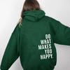 Womens Hooded Sweatshirt Streetwear Loose Fit Long Sleeve Printed Pullover Casual Top