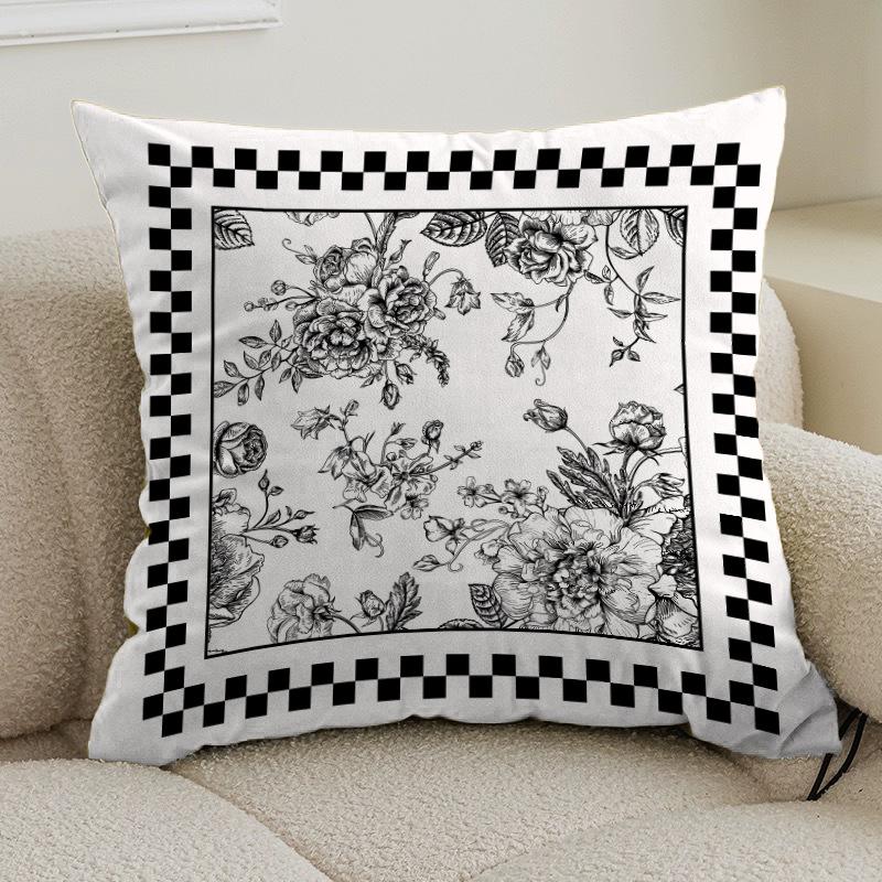 New Nordic retro style pillow cover living room sofa bedroom cushion by pillowcase light luxury high-end home decoration