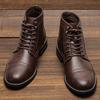 Classical Men Boots  Fashion Comfortable Spring Leather Ankle Boots