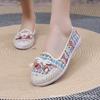Beijing Cloth Shoes Single Shoes Breathable Sandals Mesh Hollow Old Lady Soft-soled Shoes