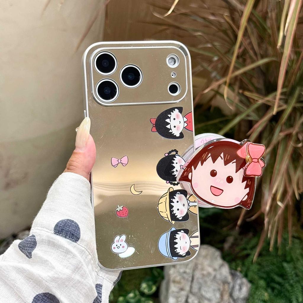 Chibi Maruko-chan iPhone 17 Pro Max Magnetic Protective Case - Cute Cartoon Cover, Apple Compatible