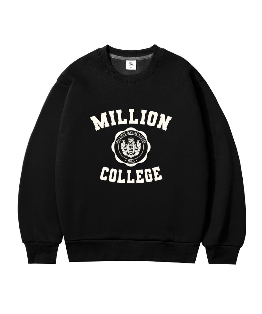 MILLION DAY Big Emblem Double-Sided Sweatshirt (Type B)