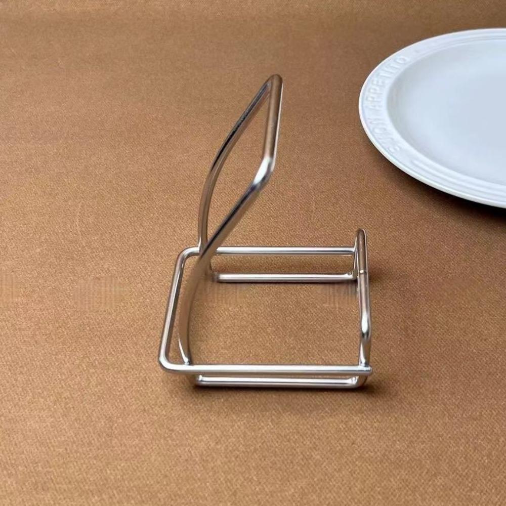 

Stable Stainless Steel Cutting Board Holder Rustproof Anti-slip Pot Lid Stand Draining water Space Saving Kitchen Storage Rack