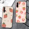 Strawberry Sweet Phone Case For Redmi 8 9 10 pocoX3 Pro for Samsung Note 10 20 for Huawei Mate 20 30 40 50 Lite